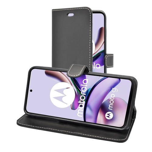 For Motorola G23 Case Wallet Flip PU Leather Kickstand Card Holder Cover - 第 29/36 張圖片