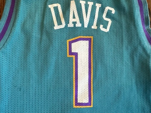 Rare NWT Nike BARON DAVIS #1 New Orleans Hornets Jersey Toddler 4T - Picture 4 of 6