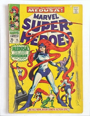 Marvel Super-Heroes #15 * FN 6 * Free shipping on 2 or more!