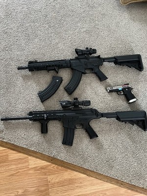 Airsoft AR-47 W/upgraded Motor- XCR-Robinson- Baby High Capa 3.8