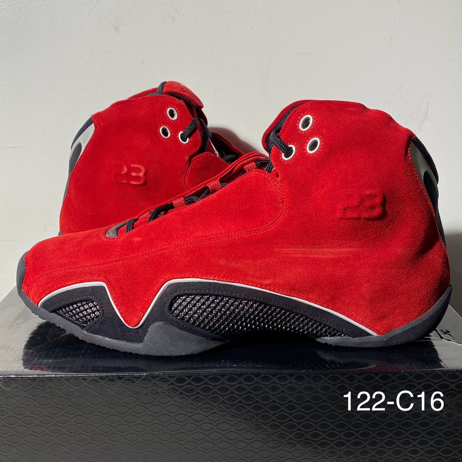 Size 12.5 - Air Jordan 21 OG Varsity Red Suede 313495-602 BRAND NEW! SUPER RARE!