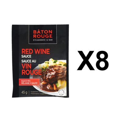#ad Baton Rouge Sauce Red Wine Mix 45g Gourmet Cooking Base Packet 8 Packs $34.97
