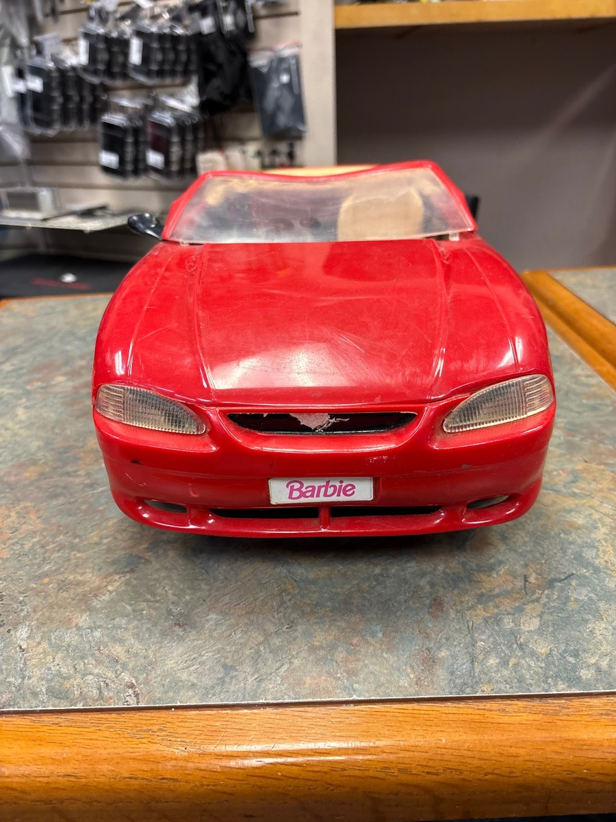 Voiture barbie vintage mustang tbe : Achat occasion | Poupées Barbie 5 ans (108-116 cm) Très bon état