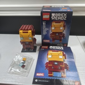 Lego Marvel Comics Brick Headz Iron Man 41590 (Open Box)used