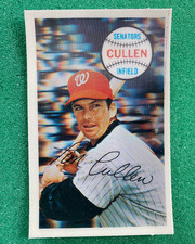 1970 Kellogg's 3-D Super Stars - Tim Cullen #30 - Washington Senators