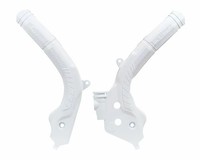 Racetech Bi-Material Rahmenschutz Weiß FüR Gas Gas Mc 450 F Factory Edition 2023