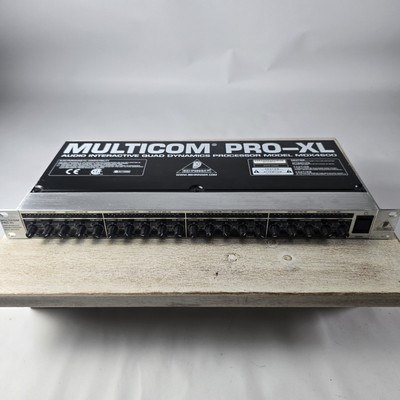 Behringer Multicom Pro-XL MDX 4600 audio interactive quad dynamics processor