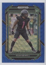 2023 Panini Prizm Draft Picks Blue Wave Prizm 66/249 Noah Sewell #191 1g40