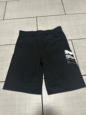 Boys Puma Black Athletic Logo Shorts With Poc...