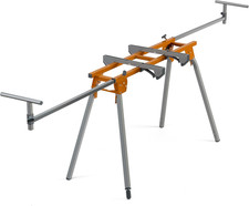 Portable Miter Saw Stand 2Nd Generation - Quick Release Tool Mount - 114 Inches