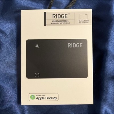 Ridge Tracker Wallet Card Accessory, Black, Sealed