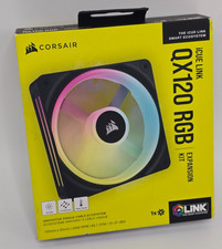 CORSAIR (Black )RGB iCUE LINK QX120 120mm RGB...