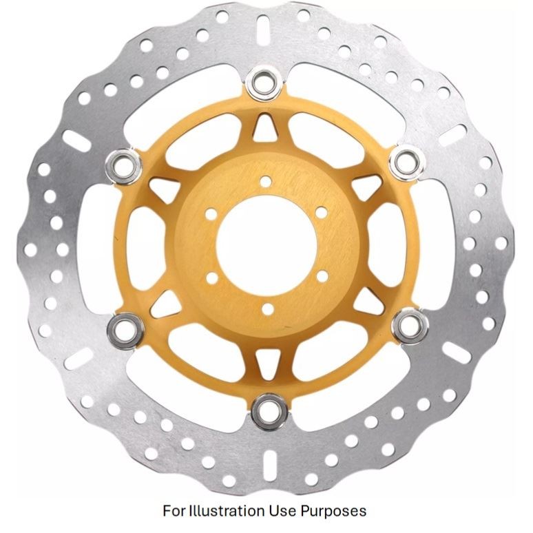 EBC S/Steel Float Cont X FR Brake Disc (15) FRHS for Honda GL 1500 F6C 2000-2003