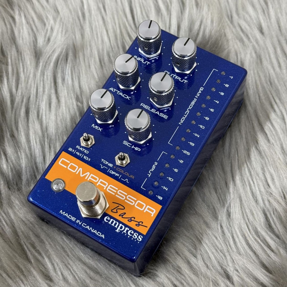 Empress Effects Bass Compressor Pedal - Studio Quality Sound Empress Effects Bass Compressor Pedal - Studio Quality Sound