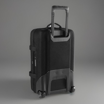 Nike FIFTYONE49 Cabin Roller Bag 2 Wheeled Suitcase Luggage Black