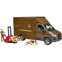 Bruder MB Sprinter Ups+Fahrer+ZubehöR 02678 - Bruder 02678 - (Spielwaren