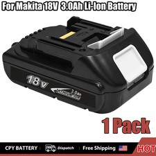 1-Pack 3.0Ah 18V For Makita LXT Lithium-Ion BL1830 BL1850 BL1860 Tool Battery US