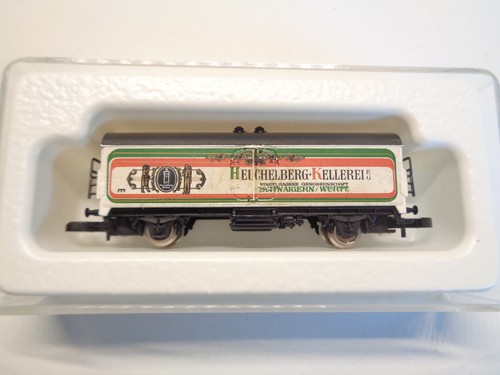 MÄRKLIN MINICLUB vagón frigorífico HEUCHELBERG BODEGA (24911) | Condition: Gebraucht