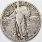 1929-S VG/F Standing Liberty Silver Quarter San Francisco Mint
