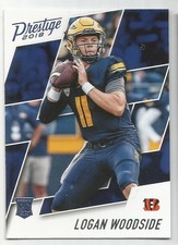 2018 Panini Prestige Logan Woodside Rookie #248 Toledo Rockets Bengals RC
