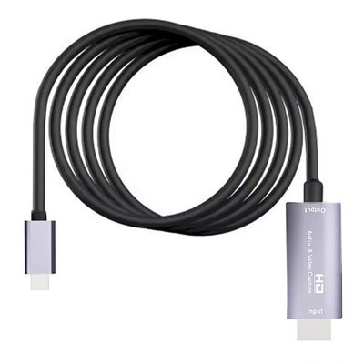 2M HDMI to TYPE-C HD Audio Video Capture Card Cable Game Live USB-C Adapter a