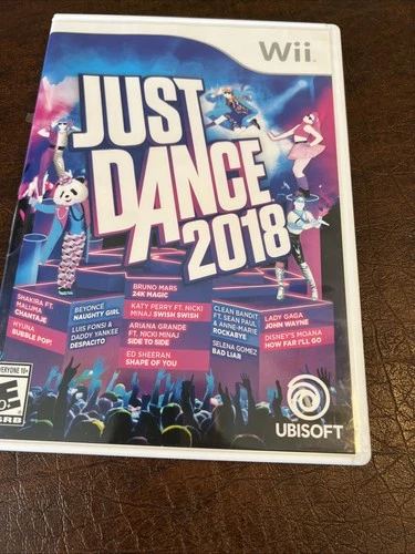 Just Dance 2018 (Nintendo Wii, 2017)
