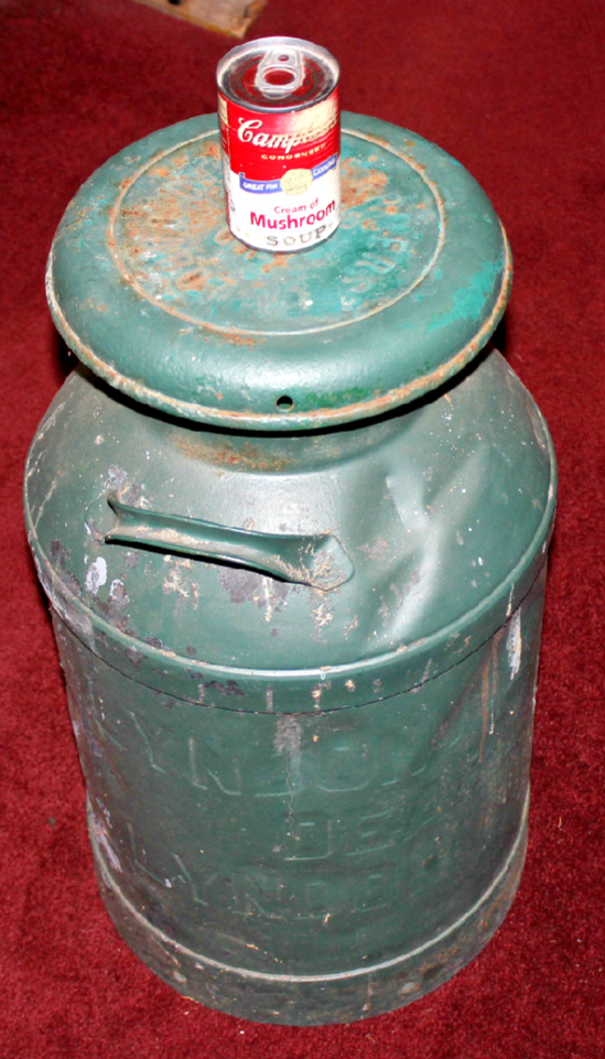 Antique Lyndonville Cry Deary Bros. Vermont Milk Can Container