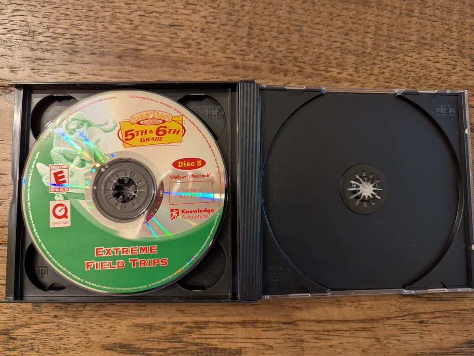 4th 5th Grade 3 CD Math Science Language Kids Education Jump Start Advanced PC - Image 4 of 4