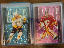 2025-26 Upper Deck Hockey DAZZLERS ORANGE, RED, BLUE, PINK +(Complete Your Sets)