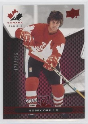 2018 Upper Deck Team Canada Juniors Exclusives 171/225 Bobby Orr #83 HOF 8vv