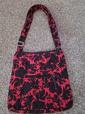 NWOT VERA BRADLEY Silhouette Floral Hipster bag  in signature cotton - Retired