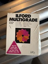 Ilford Multigrade 12 Filter Set 3.5" x 3.5" Photography FIlters Darkroom Tools
