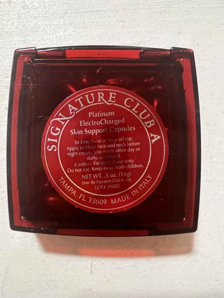 Signature Club a Platinum Electrocharged Skin Support Capsules New - Image 2 of 2