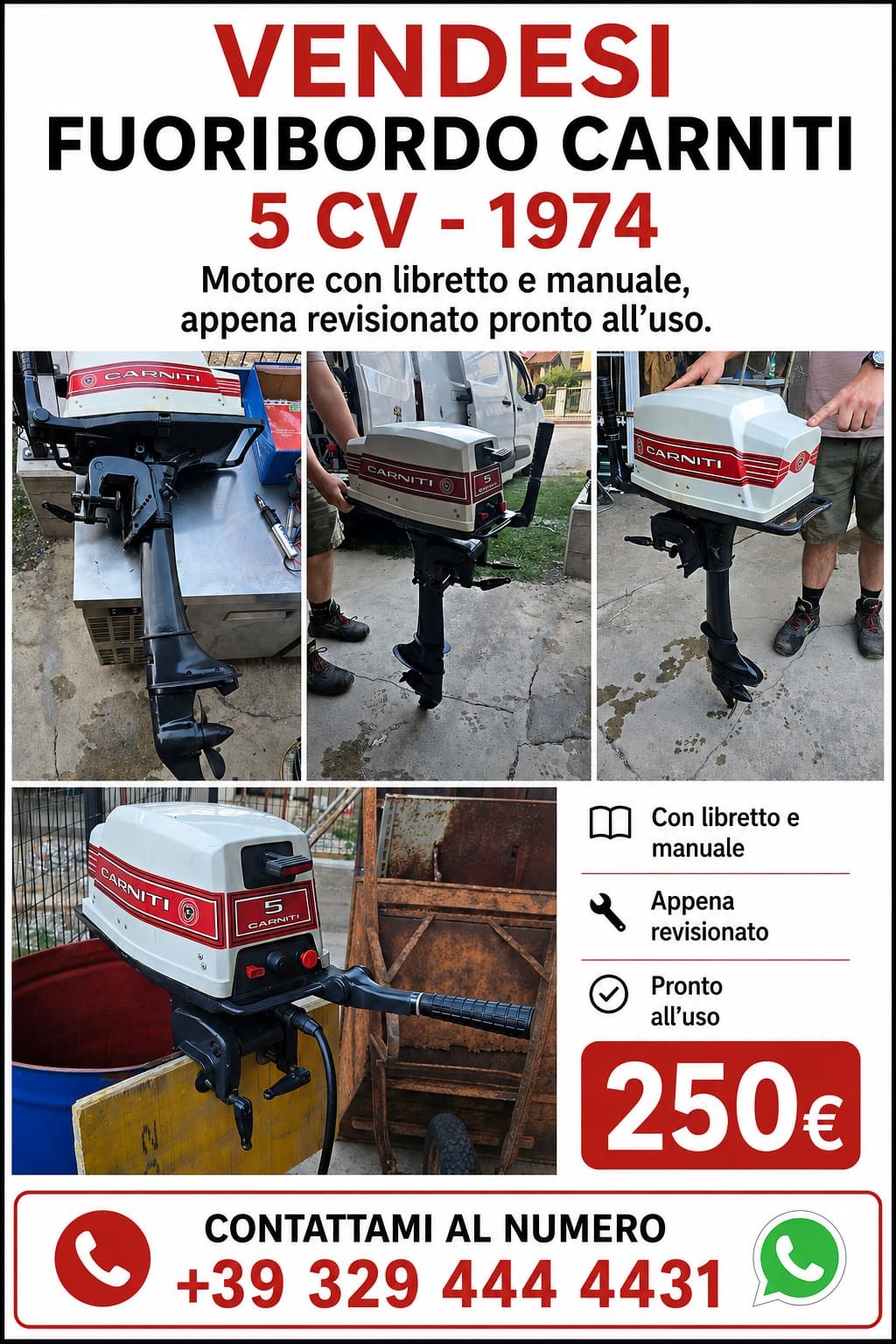 motore fuoribordo usato