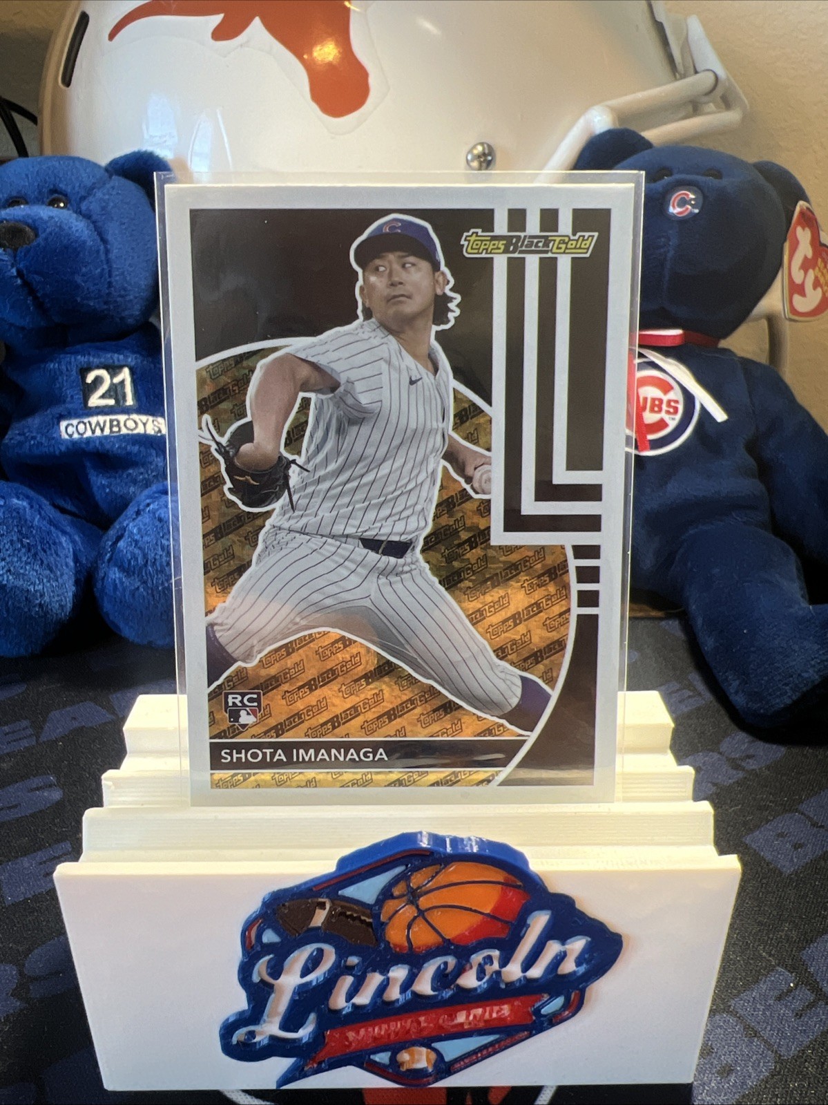 2024 Topps Update Topps Black Gold Shota Imanaga #BG-18 Rookie RC