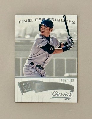 2014 Classics Timeless Tributes Silver #64 Ichiro Suzuki SP HOF Numbered /149