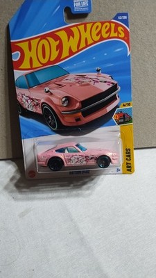 Hot Wheels Datsun 240Z Pink Diecast 1:64 Scale Art Cars Series #4/10 Must See!