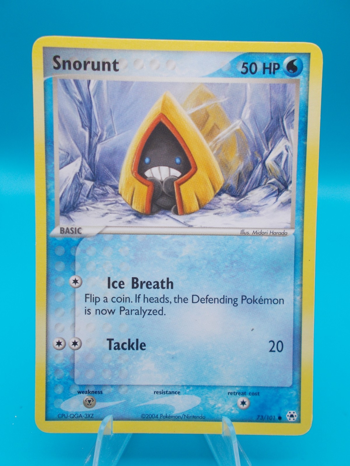 Snorunt 73/101 Hidden Legends Pokémon TCG Regular Near Mint/Mint