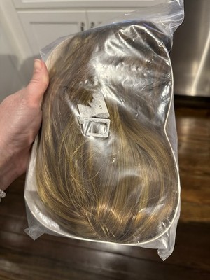 New Wig Hints Of Gold And Burgundy Browns