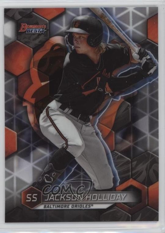 2023 Bowman's Best Top Prospects Refractor Jackson Holliday #TP-12 19n6