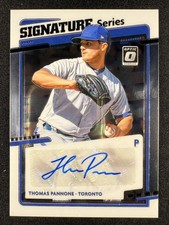 2020 Panini Donruss Optic #SS-TP Thomas Pannone Signature Series Auto