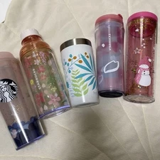 🌸🌸Starbucks Tumbler Tully's Tumbler 5 pieces bundle sale🌸JAPAN