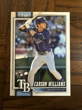 2026 Carson Williams Topps Series 1 Base RC Tampa Bay Rays #25