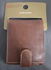 Marks & Spencer Collezione Inspired By Italy Luxury Leather Wallet Men BNWT