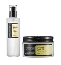 [ COSRX ] Advanced Snail 92 All in one cream + Essence DUO Full Size NIB