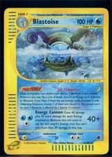 Pokemon EXPEDITION - #4/165 Blastoise - Holo - ENG - Moderately Played