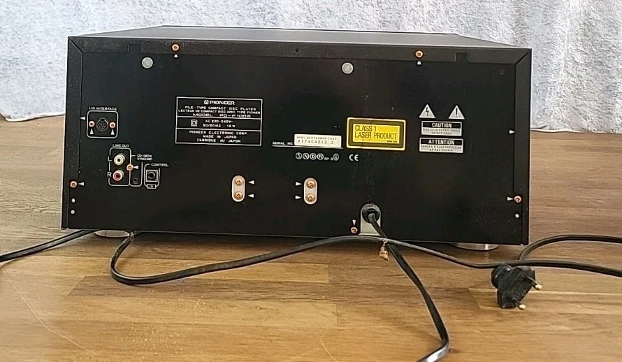 Pioneer PD-F100E, CD Player, CD Wechsler, für 100CDs, Mit Fernbedienung - Bild 2 von 3