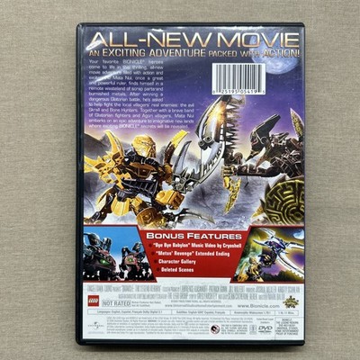 Bionicle (4) The Legend Reborn (DVD 2009 + Insert) LEGO CGI