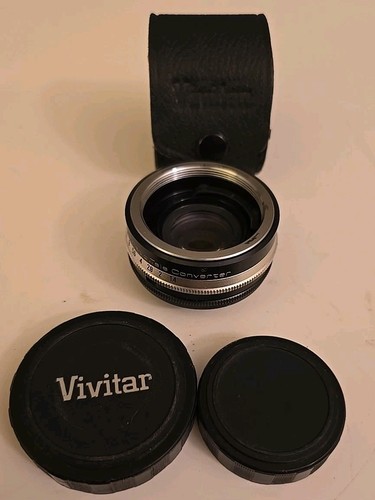 Vivitar Automatic 2x Custom Tele Converter Model 2x-1 W/Case (Used)