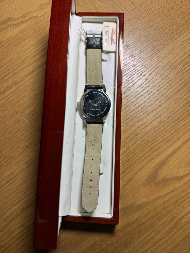 Kienzle 1822 Mecanique NOS Handaufzug Mechanical Watch Unworn Box Herrenuhr - Bild 4 von 4